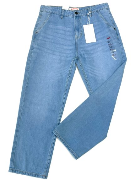 Light Blue-jeans Baggy pant