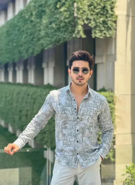 Summer vibe's print - Full sleeve shirt