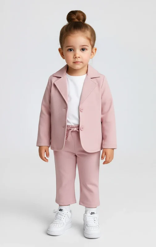 Kids Blazer Light pink colour