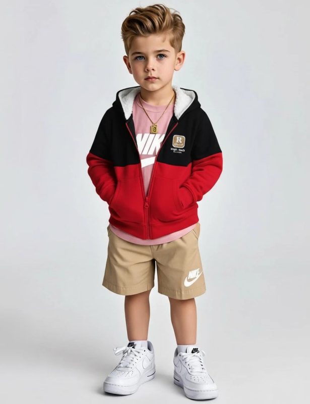 Kids Stylish Hoodie -For Men