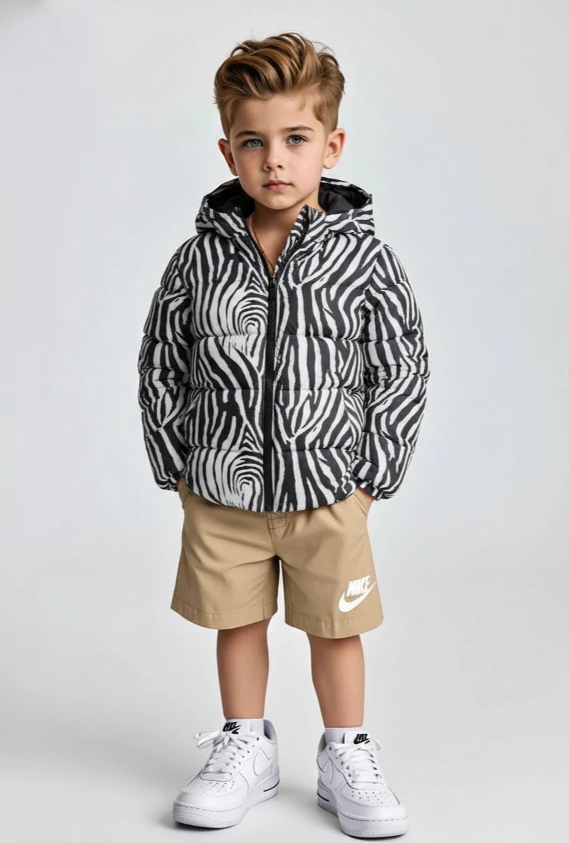 KIDS jacket Zebra Check – For Men KIDS jacket Zebra Check – For Men