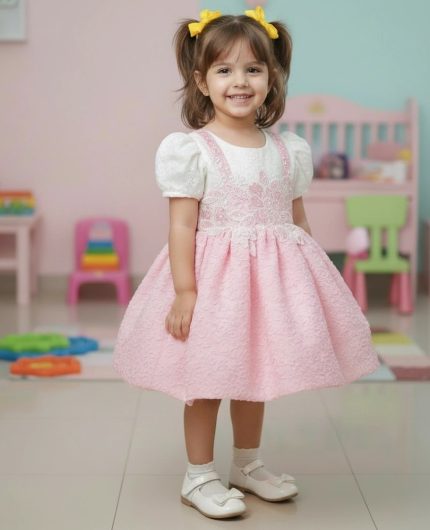 Pink Petal Princess Dress