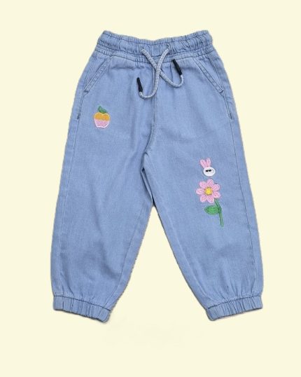 Denim pant for lady.