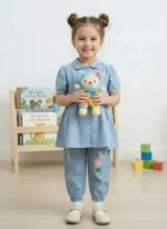 Primum Girl's long shirt & Pant Set.
