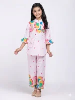 Girl's kurta and palazzo.