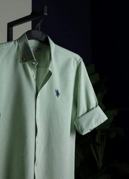 Soft ramie cotton full sleeve shirt.