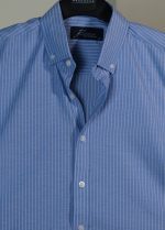 Blue Striped Long Sleeve Shirt