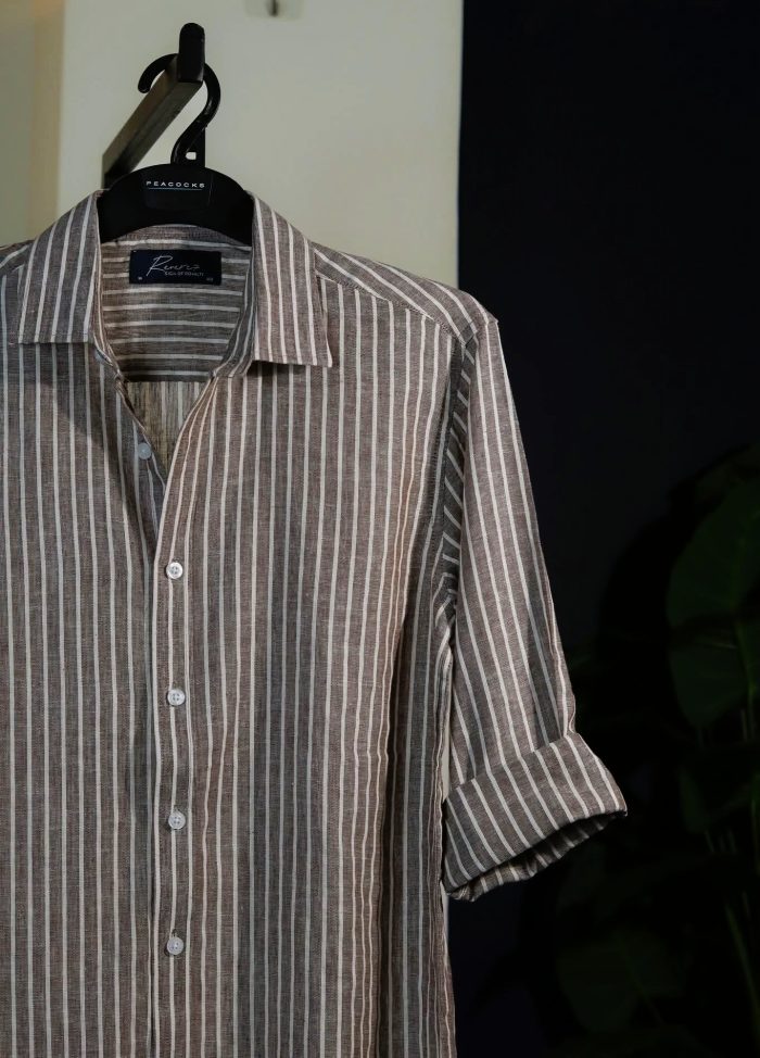 Sahara Stripe full sleeve Shirt.