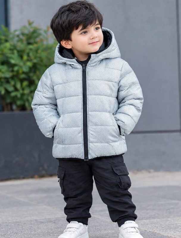 Boys Casual Winter Puffer jacket.
