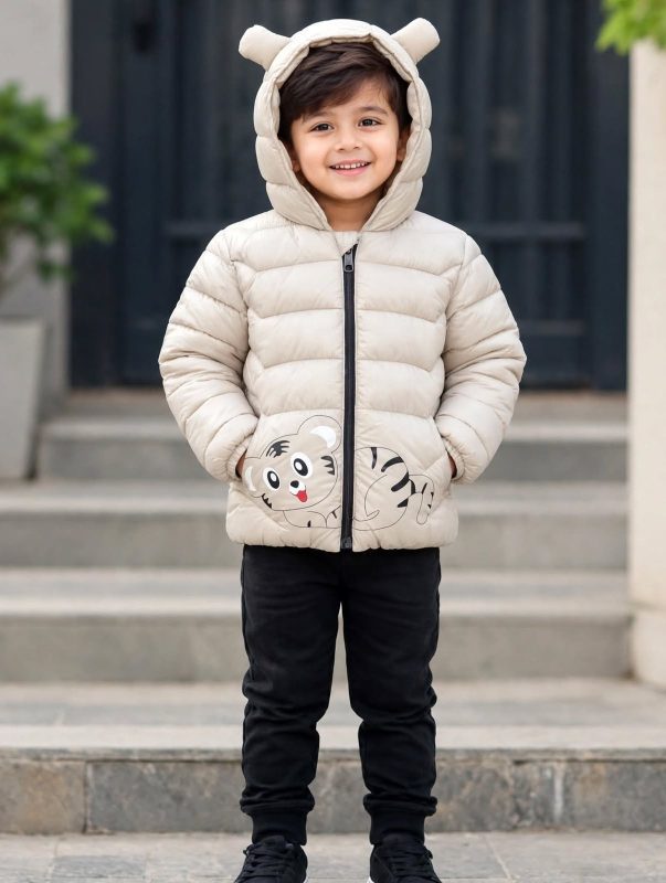 Boys Casual Winter Puffer jacket.