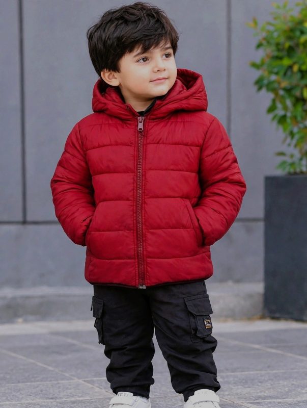 Boy's puffer jacket.