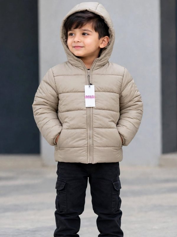 Boys Casual Winter Puffer jacket.